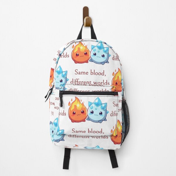 Item preview, Same Blood, Different World – Fire & Ice Spirit Twins designed and sold by Monzora.