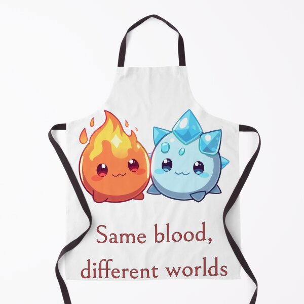 Item preview, Same Blood, Different World – Fire & Ice Spirit Twins designed and sold by Monzora.