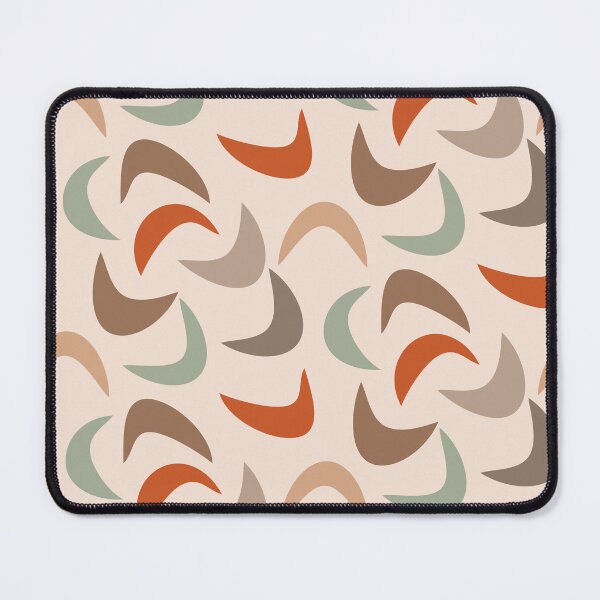 Item preview, Boomerang Curves Mid-Century Modern Pattern designed and sold by Angela Dow.
