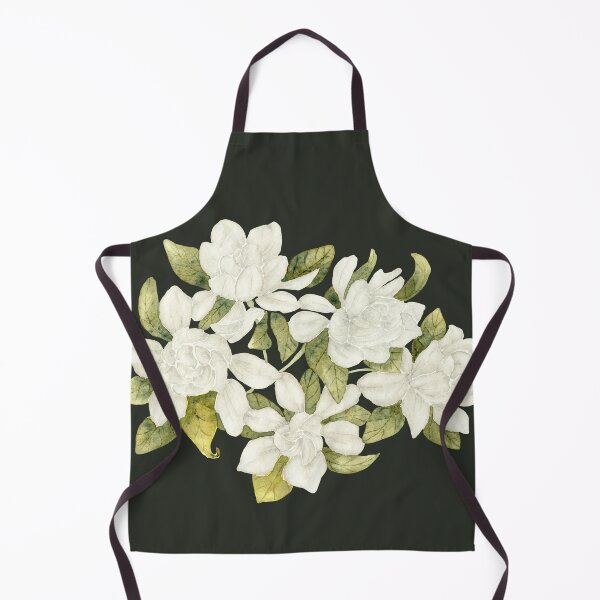 Item preview, Fresh Gardenia Flowers in Watercolor designed and sold by andrebalest.art.