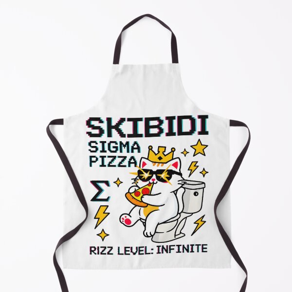Item preview, Skibidi Sigma Pizza Cat on Throne designed and sold by AnnDesignStudio.