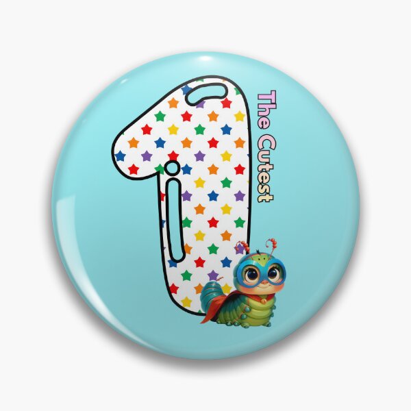 Item preview, 1 Birthday for The Cutest Baby designed and sold by Doodle-Bloom.