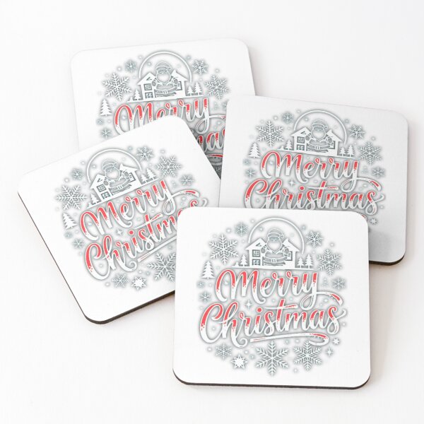 Item preview, Colorful Merry Christmas Typography – Festive Reindeer & Floral Holiday Design designed and sold by Sweet Dreams & Fantasia.