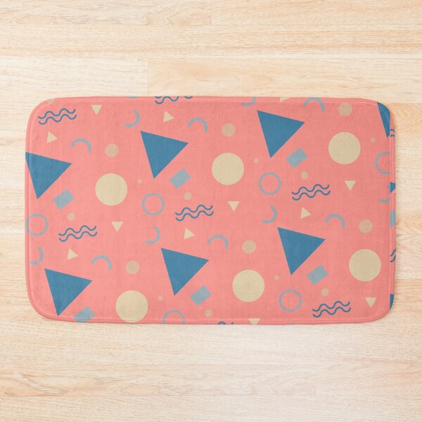 Item preview, Cute Memphis - Retro Geometric Design - Cute Abstract Geometric Pattern designed and sold by RoyalStarsPatts.