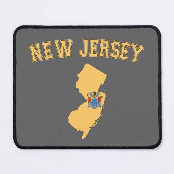 Item preview, Vintage New Jersey Map & State Seal - Classic College Style Apparel designed and sold by mashmosh.