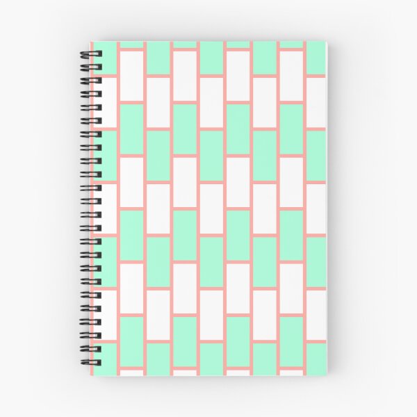 Item preview, White  Brick Wall Stripe -  Crosshatch - Green Abstract Geometric Pattern designed and sold by RoyalStarsPatts.