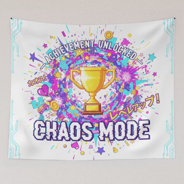 Item preview, Achievement Unlocked – Chaos Mode Trophy Blast designed and sold by Tily360.