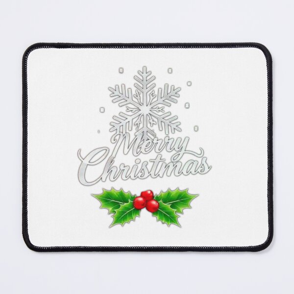 Item preview, Colorful Merry Christmas Typography – Festive Reindeer & Floral Holiday Design designed and sold by Sweet Dreams & Fantasia.