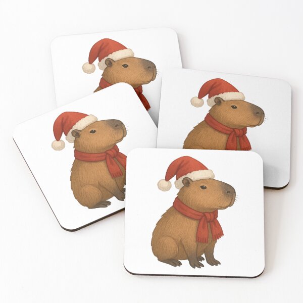 Item preview, Capybara Merry Christmas - Capy Christmas 2 designed and sold by ByGio.