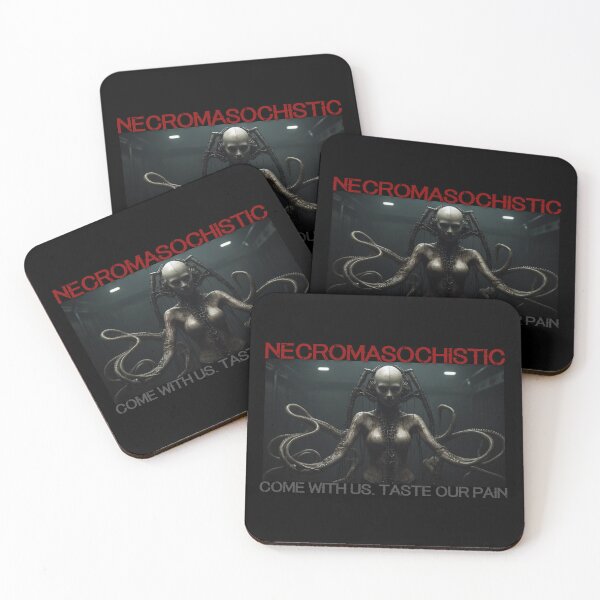 Item preview, necromasochistic. ORIGINAL HORROR ART MERCH designed and sold by Tabu Brand.