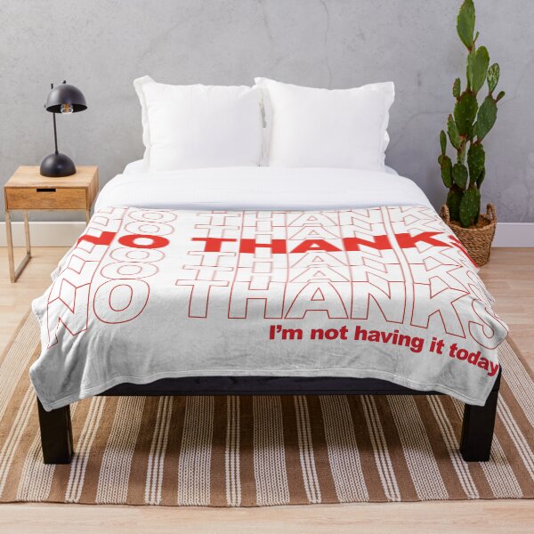 Aperçu de l'œuvre Non merci  créée et vendue par EvulAtheng Designs.