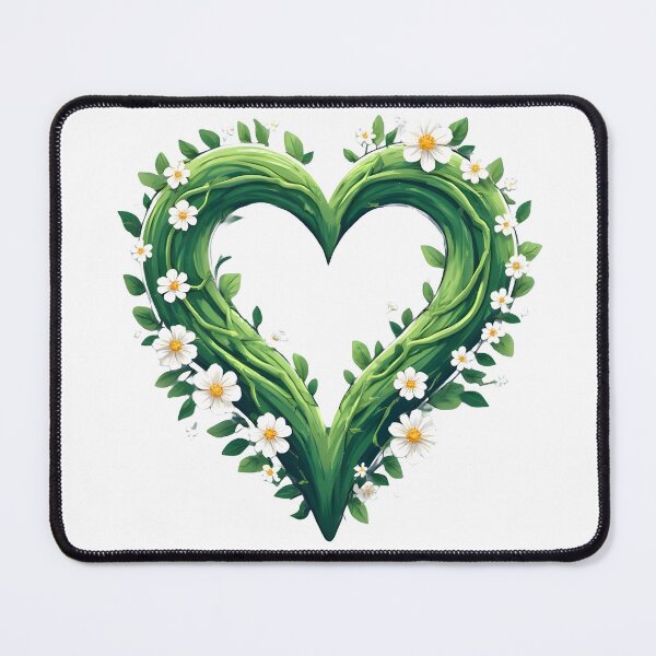 Item preview, Green Love And Vine Heart designed and sold by Greenway Creations.