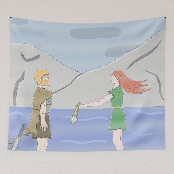Item preview, The Giving of a Gift - Celtic Mythology designed and sold by RedEyeWolf.