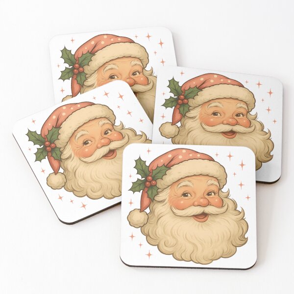 Item preview, Vintage Santa Face – Retro Jolly Saint designed and sold by ZBIFBOUETLA.