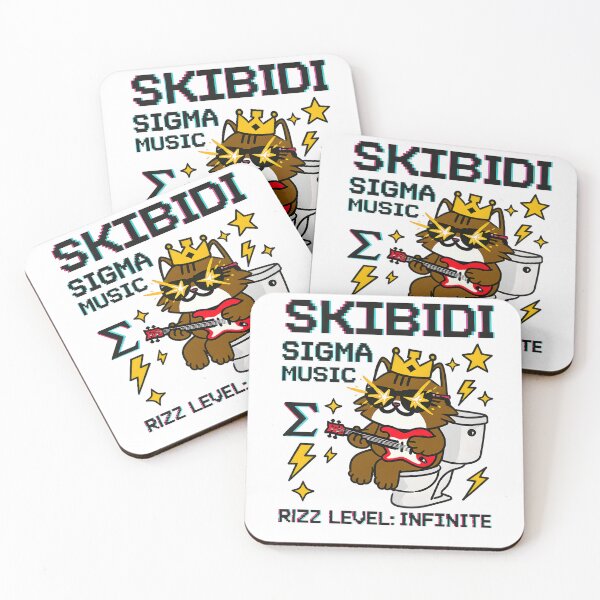 Item preview, Skibidi Sigma Music Cat on Throne designed and sold by AnnDesignStudio.