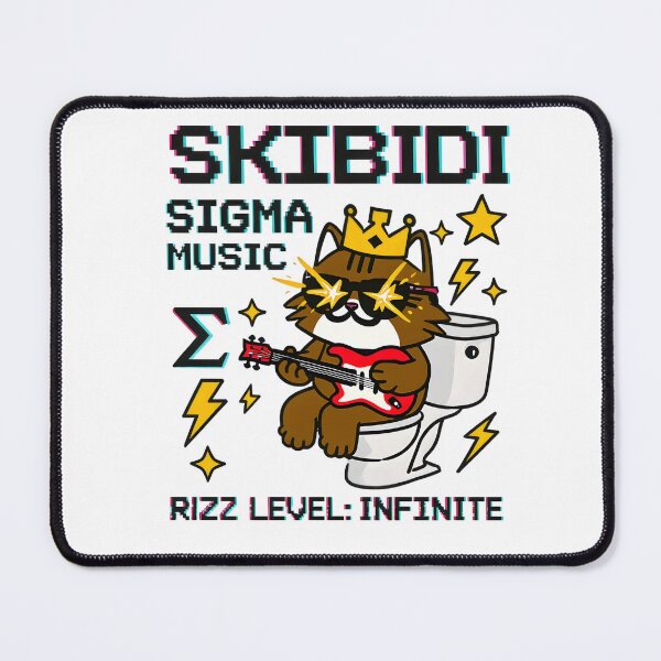 Item preview, Skibidi Sigma Music Cat on Throne designed and sold by AnnDesignStudio.