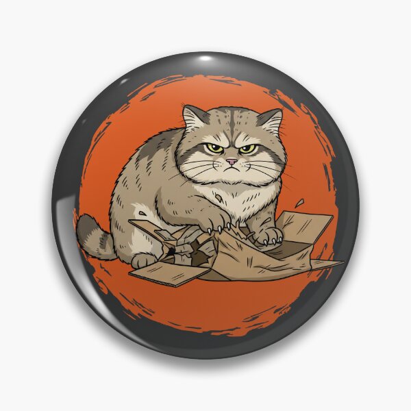 Item preview, Pallas's Cat Destroys Box: Pallas's Rules designed and sold by LinaValearte.