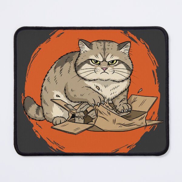 Item preview, Pallas's Cat Destroys Box: Pallas's Rules designed and sold by LinaValearte.