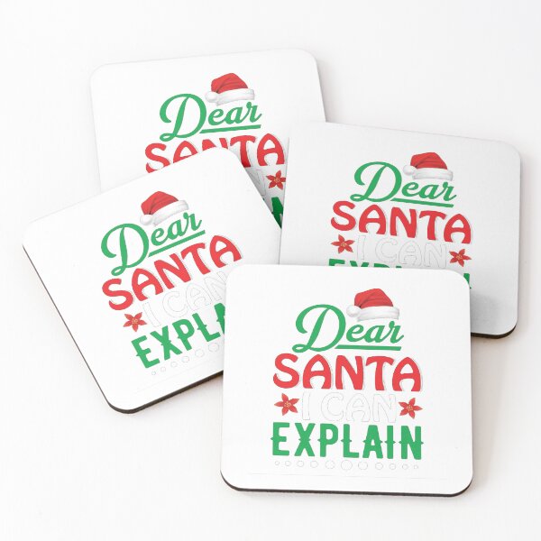 Item preview, Dear Santa, I can explain designed and sold by Shresart ✨.
