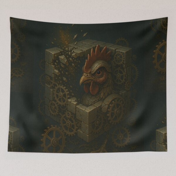Item preview, Cubed Chicken designed and sold by Lifesstories.