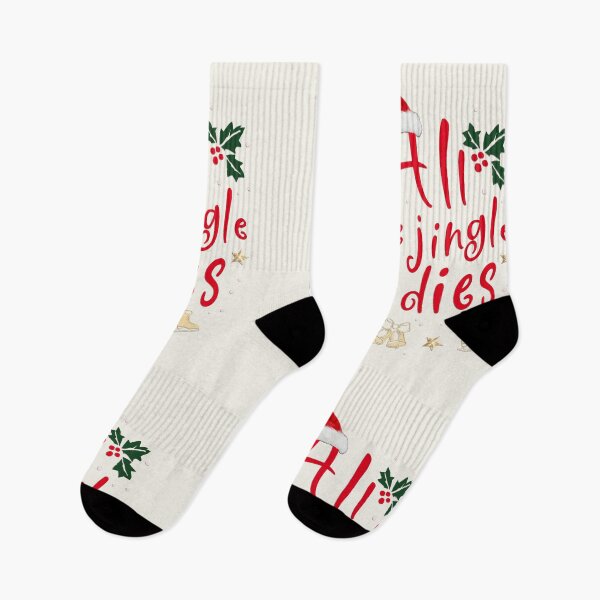 Item preview, All the jingle ladies winter cream Christmas design designed and sold by It's all about SHE.