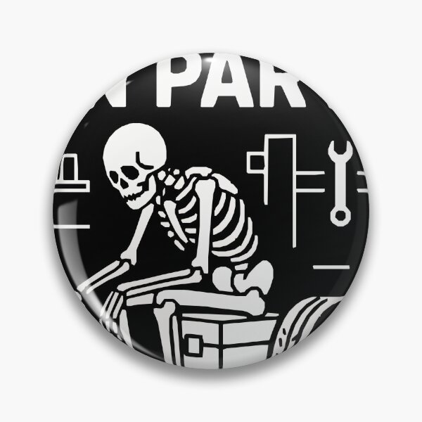 Item preview, Still Waiting on Parts – Mechanic Skeleton Humor T-Shirt designed and sold by JoyBoyStudio1.