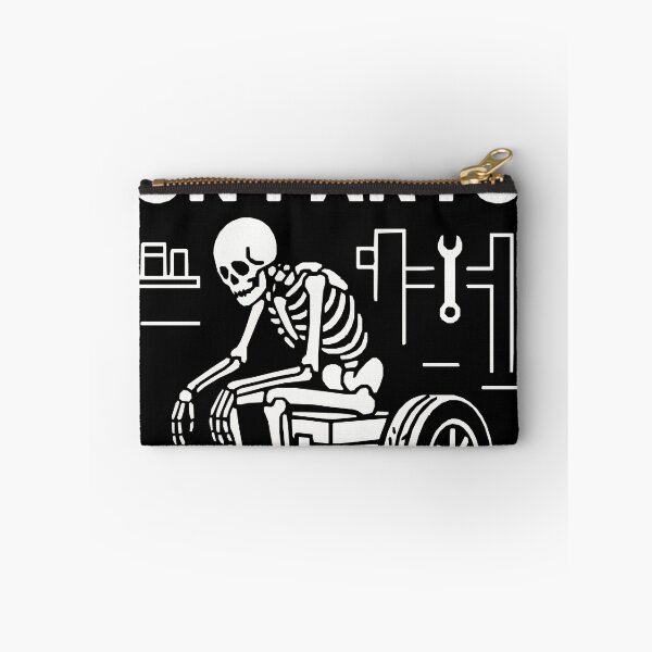 Item preview, Still Waiting on Parts – Mechanic Skeleton Humor T-Shirt designed and sold by JoyBoyStudio1.