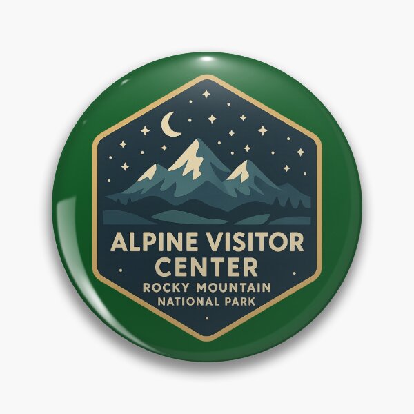 Item preview, Alpine Visitor Center Rocky Mountain National Park designed and sold by Broken Antler Designs .