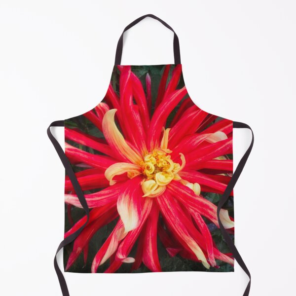 Item preview, Red dahlia star designed and sold by Maxiverse.
