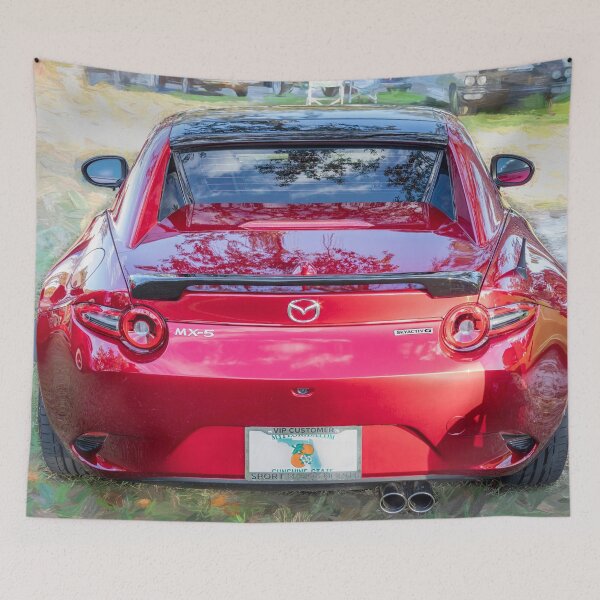 Item preview, 2024 Red Mazda Miata MX-5 RF X103 designed and sold by RichFrancoCars.