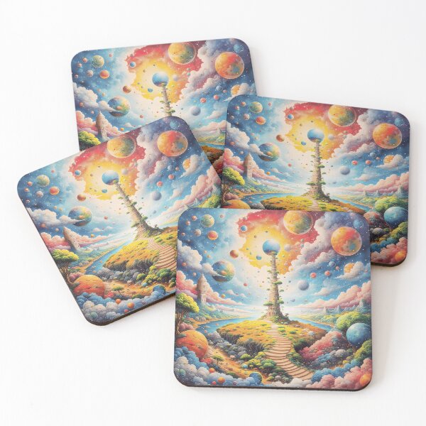 Item preview, Ethereal Dreamscape Rainbow Colors designed and sold by Greenway Creations.