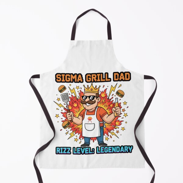 Item preview, Sigma Grill Dad Rizz Level Legendary designed and sold by AnnDesignStudio.