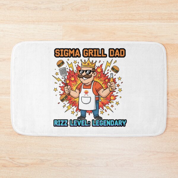 Item preview, Sigma Grill Dad Rizz Level Legendary designed and sold by AnnDesignStudio.