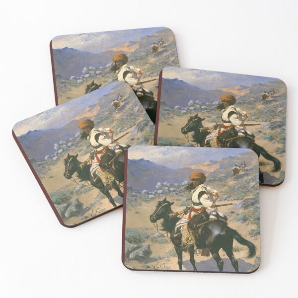 Item preview, Frederic Remington - Indian Trapper designed and sold by Jon-Baran.