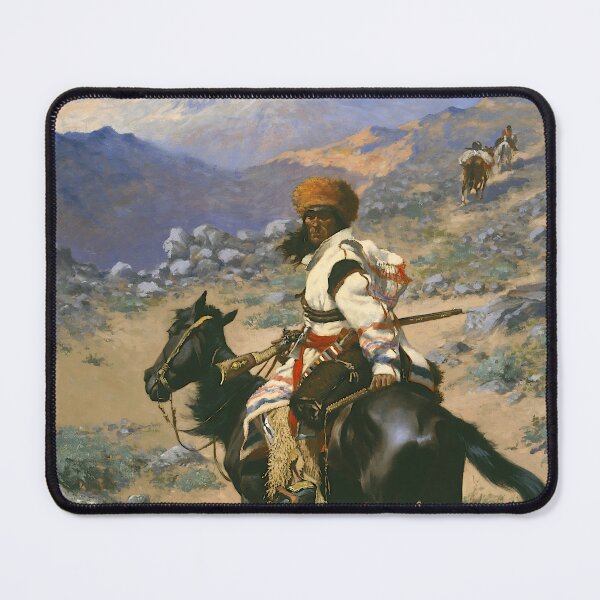 Item preview, Frederic Remington - Indian Trapper designed and sold by Jon-Baran.