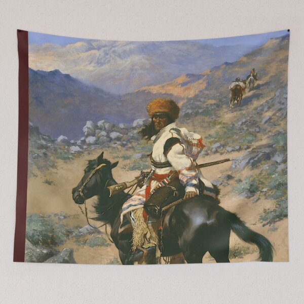 Item preview, Frederic Remington - Indian Trapper designed and sold by Jon-Baran.