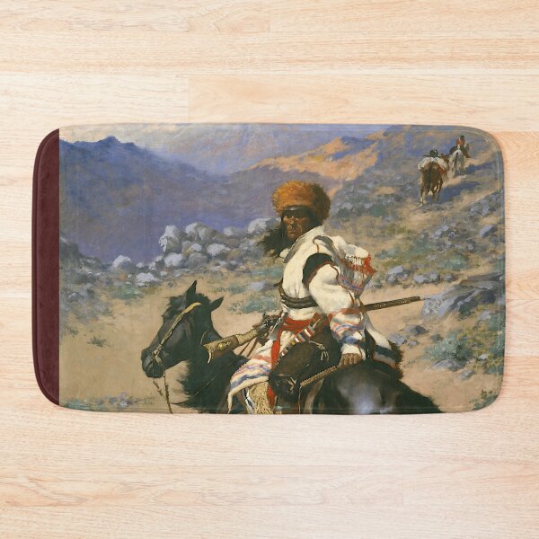 Item preview, Frederic Remington - Indian Trapper designed and sold by Jon-Baran.
