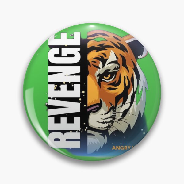Item preview, “Angry Tiger Look – Fearless Energy Design” designed and sold by Muskandesigns.