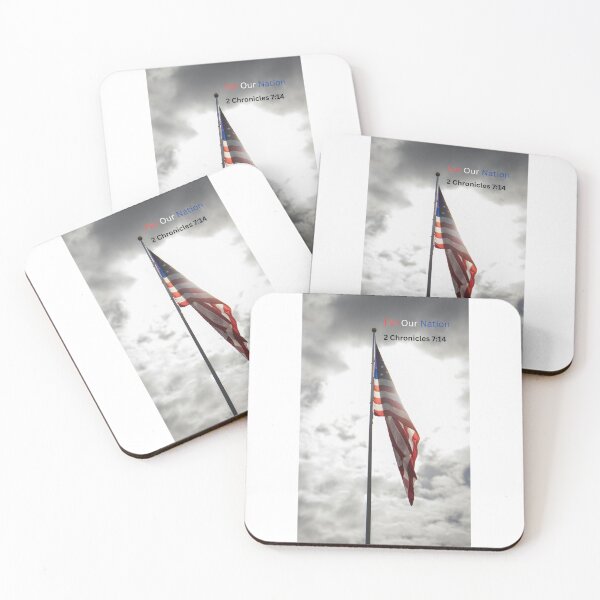 Item preview, Praying For The Nation 2 Chronicles 7:14 American Flag Christian Design designed and sold by Prayful.