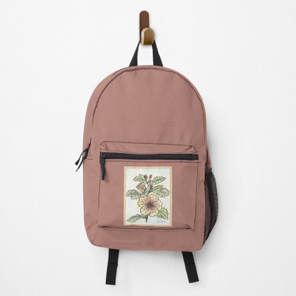 Item preview, Tropical Hibiscus - watercolor and pen designed and sold by Annie Mason Art.
