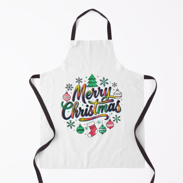 Item preview, Colorful Merry Christmas Typography – Festive Reindeer & Floral Holiday Design designed and sold by Sweet Dreams & Fantasia.