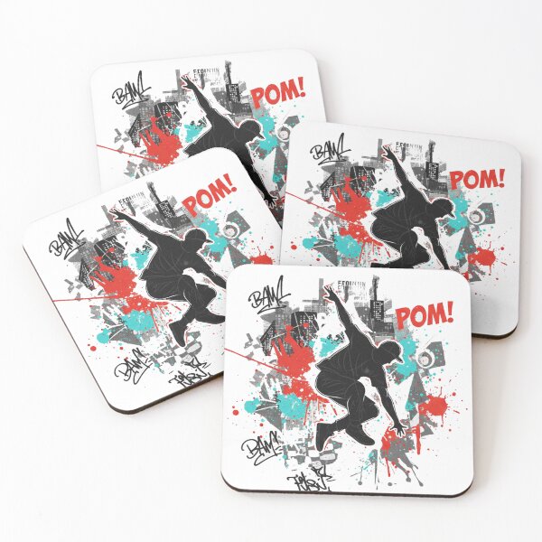 Item preview, Breakbeat Graffiti Silhouette designed and sold by Krfto.