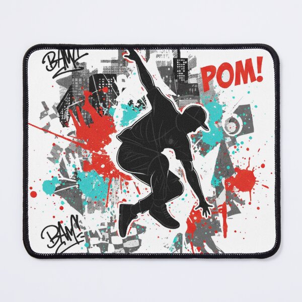 Item preview, Breakbeat Graffiti Silhouette designed and sold by Krfto.