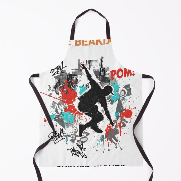 Item preview, Breakbeat Graffiti Silhouette designed and sold by Krfto.