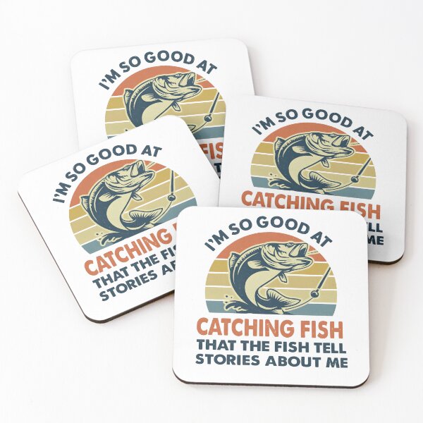 Item preview, I'm So Good at Catching Fish Tell Stories Men Kids Fishing designed and sold by hemagamo.