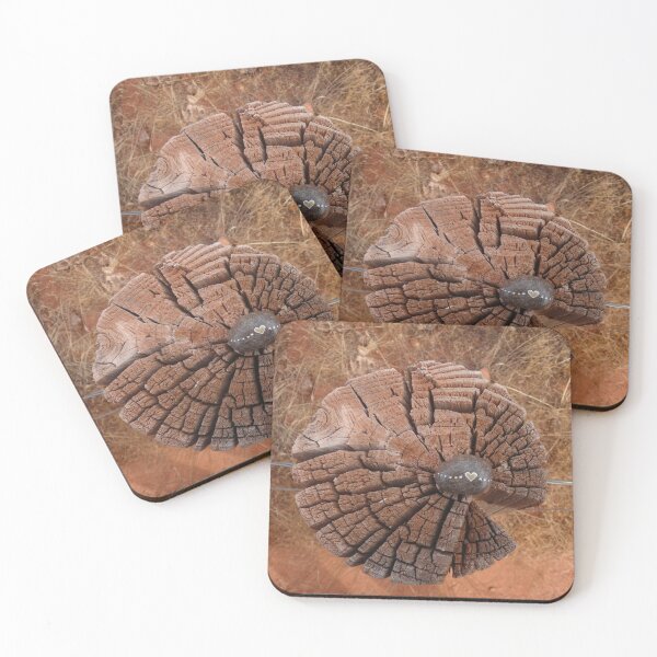 Item preview, Painted Heart on Weathered Post designed and sold by Maxiverse.