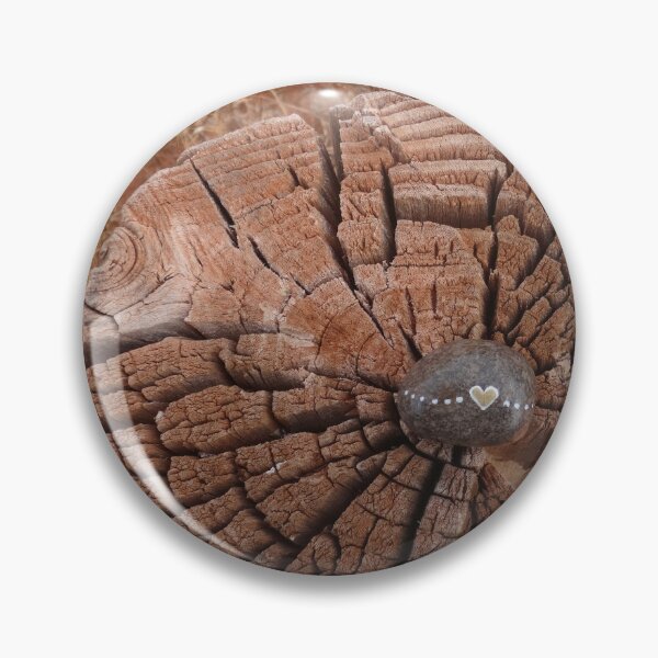 Item preview, Painted Heart on Weathered Post designed and sold by Maxiverse.