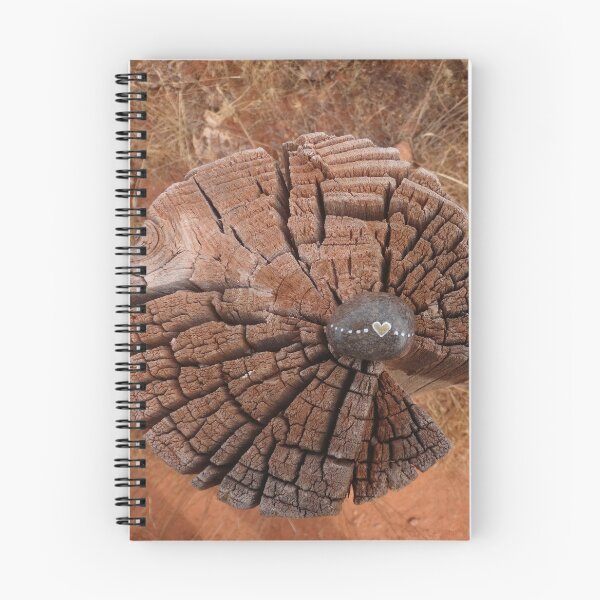 Item preview, Painted Heart on Weathered Post designed and sold by Maxiverse.