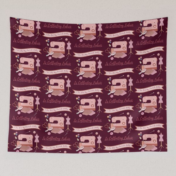Item preview, I Sew But My Favorite Hobby is Collecting Fabric -Cute Sewing Gifts for Sewing Lover designed and sold by Wiss2Arts.