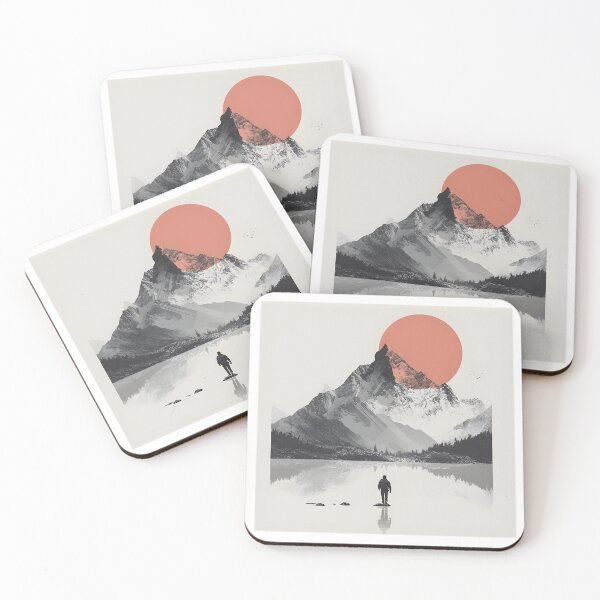 Item preview, Solitude Beneath the Crimson Sun designed and sold by GBulochka.